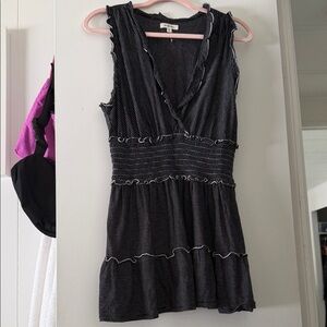 Max Studio Monochrome mini Pinstripe Dress